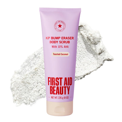 First Aid Beauty KP Bump Eraser Scrub, 10% AHA, Sensitive Skin