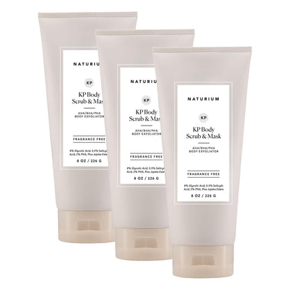 Naturium KP Body Scrub & Mask, AHA, BHA, PHA Exfoliants, 8 fl oz
