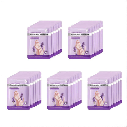 30 Pairs of Hand Masks Moisturizing Glove, Hydrating Hand Masks for Dry Peeling Hands, Exfoliating Collagen Gloves for Smooth Hands (Lavender)