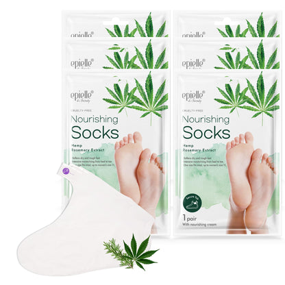 Epielle Assorted Hand Mask 5 Pairs, Deep Moisturizing Gloves for Dry, Rough Skin, Soften with Shea Butter, Self Care Gifts for Women, Spa Kit