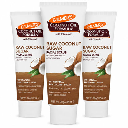 Palmer's Coconut Sugar Facial Scrub Exfoliator with Chamomile (3.17 Oz)