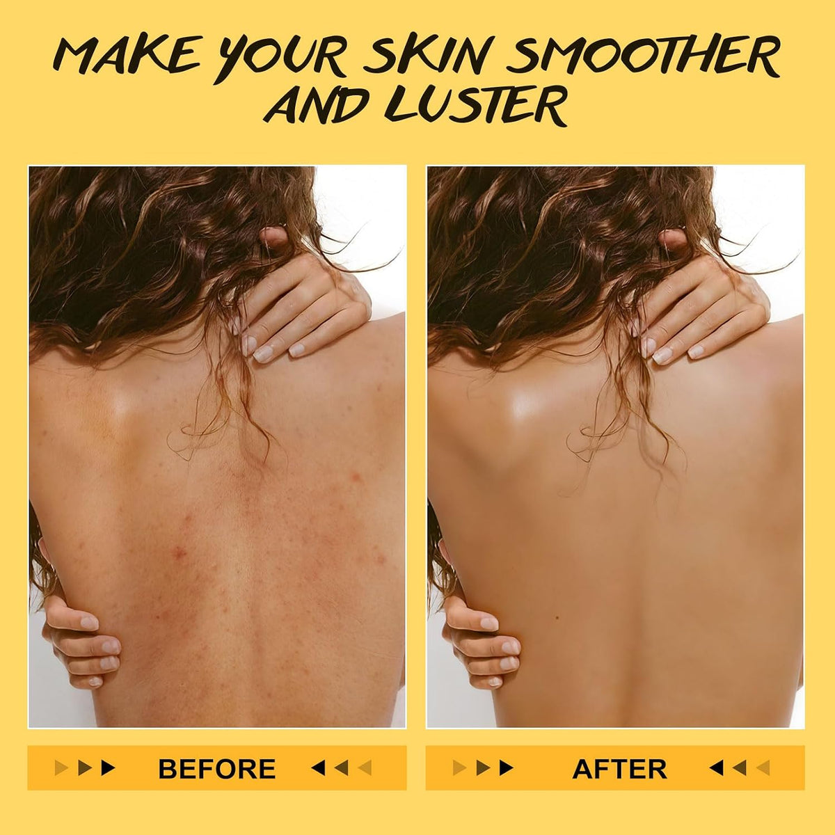 Turmeric Vitamin C Body Scrub Remove Dead Skin Exfoliating for Dark Spots