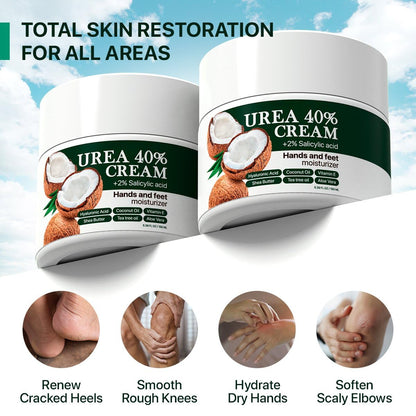 Urea 40% Cream with 2% Salicylic Acid – Intense Moisturizer - 5.29 Oz