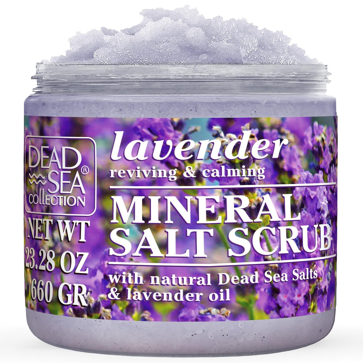 Dead Sea Collection Himalayan Salt Scrub – Exfoliating Body Scrub for Women – Moisturizing and Nourishing Skin – with Pure Oils and Dead Sea Minerals (23.28 Oz)