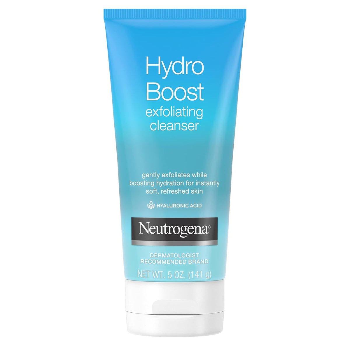 Neutrogena Hydro Boost Exfoliating Facial Cleanser Scrub, 5 oz, 3 Pack