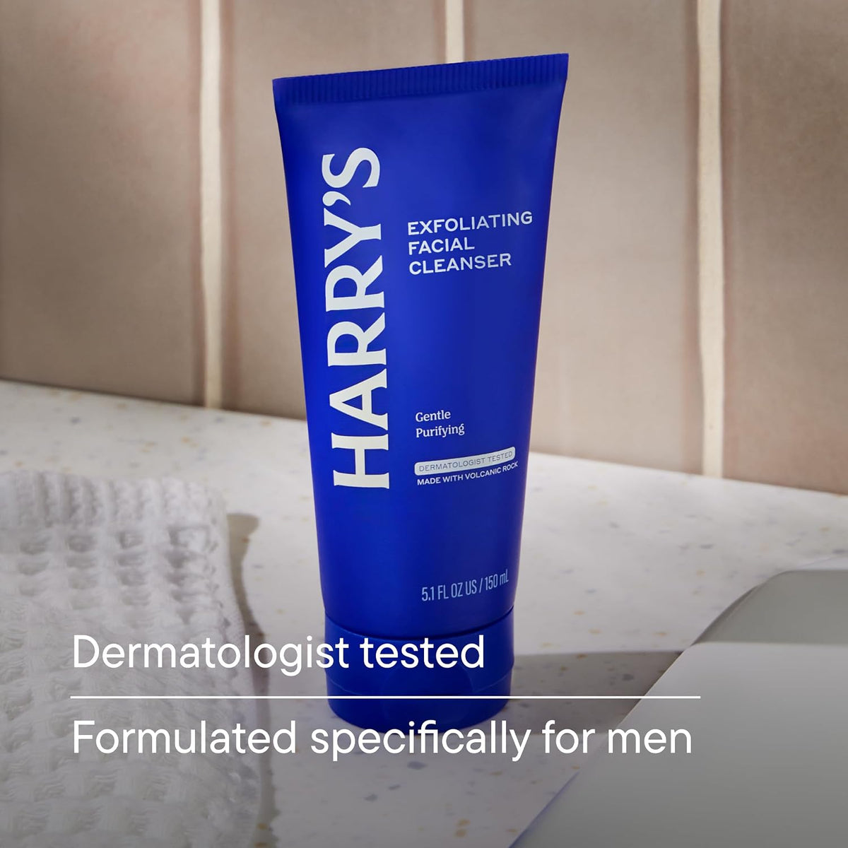 Harry's Exfoliating Face Wash for Men - 5.1 fl oz (3 Pack)