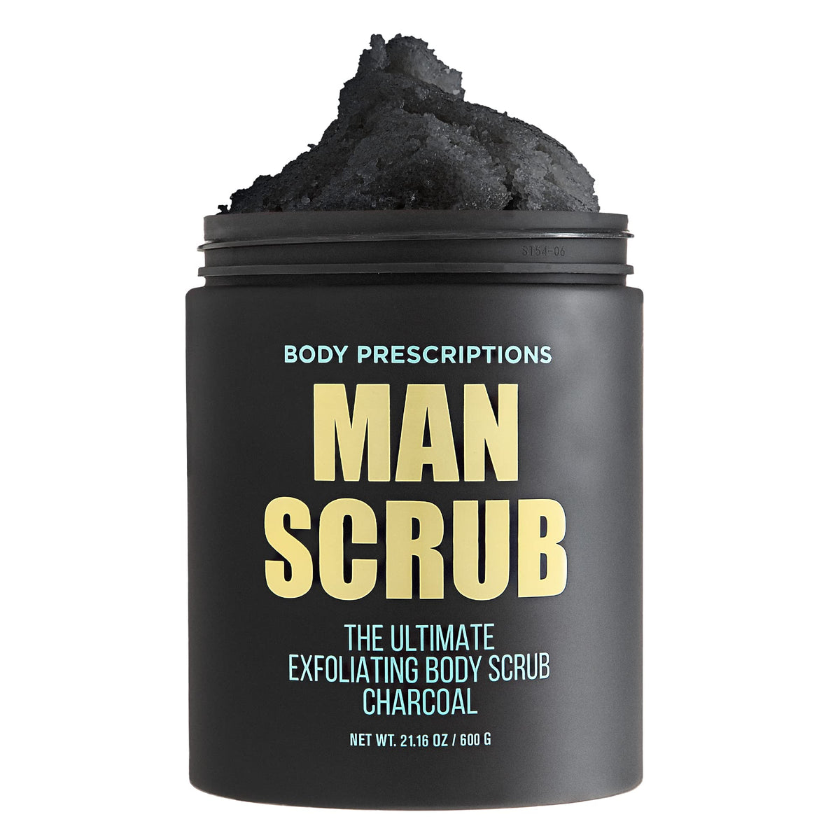 Body Prescriptions Men’s Exfoliating Body Scrub – Ultimate Skin Cleansing Wash in Jar with Twist-Top Lid, For All Skin Types, 21 Ounce (Pack of 1), Cedarwood