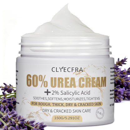 5-in-1 60% Urea Cream for Feet & 2% Salicylic Acid for Deep Hydration-150g