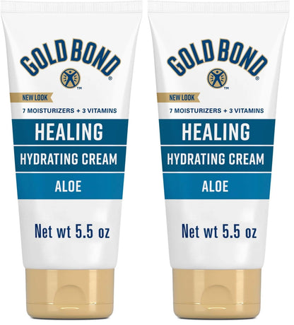 Gold Bond Healing Hydrating Lotion With Aloe Moisturizes, Heals & Smooths Dry Skin, Body Lotion, Delivers Immediate 24-Hour Hydration, Convenient Size, 5.5 oz