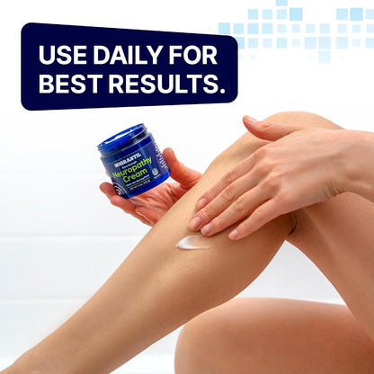 Migrastil Extra Strength Neuropathy Cream for Feet, Legs, & Hands. 4oz. USA