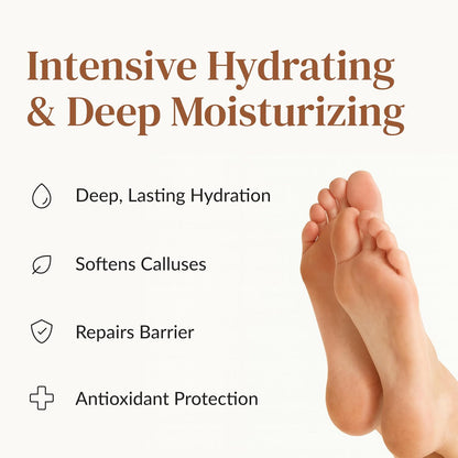 Epielle Hydrating & Moisturizing Hand & Foot Masks, Relieve and Soften Dry, Rough Skin, Self Care Gifts for Women, Spa Kit, 6 Moisturizing Gloves & 6 Moisturizing Socks