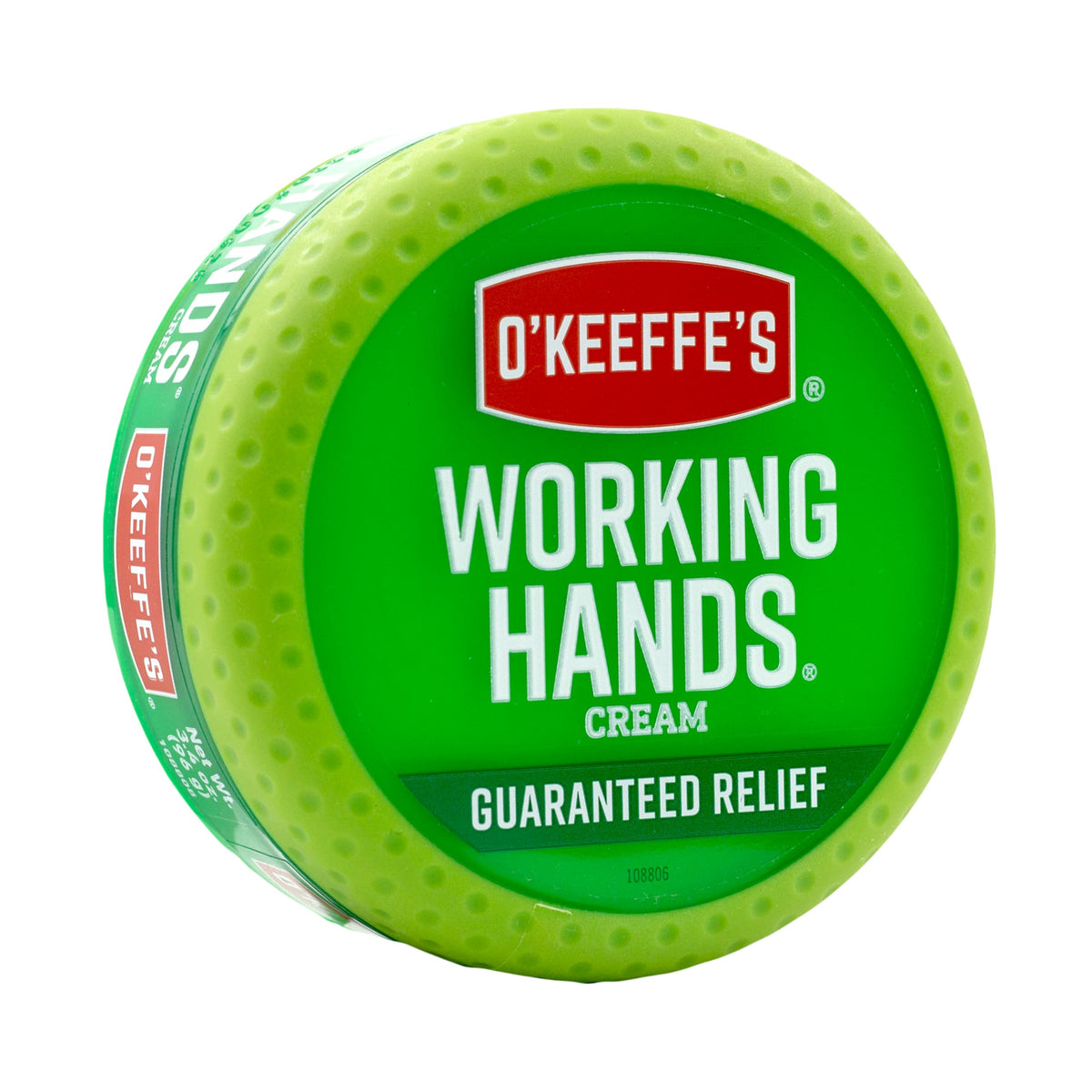O'Keeffe's Working Hands Hand Cream, 3.4 oz Jar, 1 Pack for Extreme Dryness