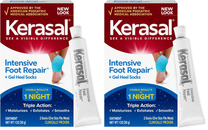 Kerasal Intensive Foot Repair Ointment, Smooth Rough Feet, 1 oz