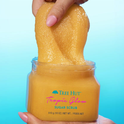 Tree Hut Body Scrub, Tropic Glow, 18 Oz