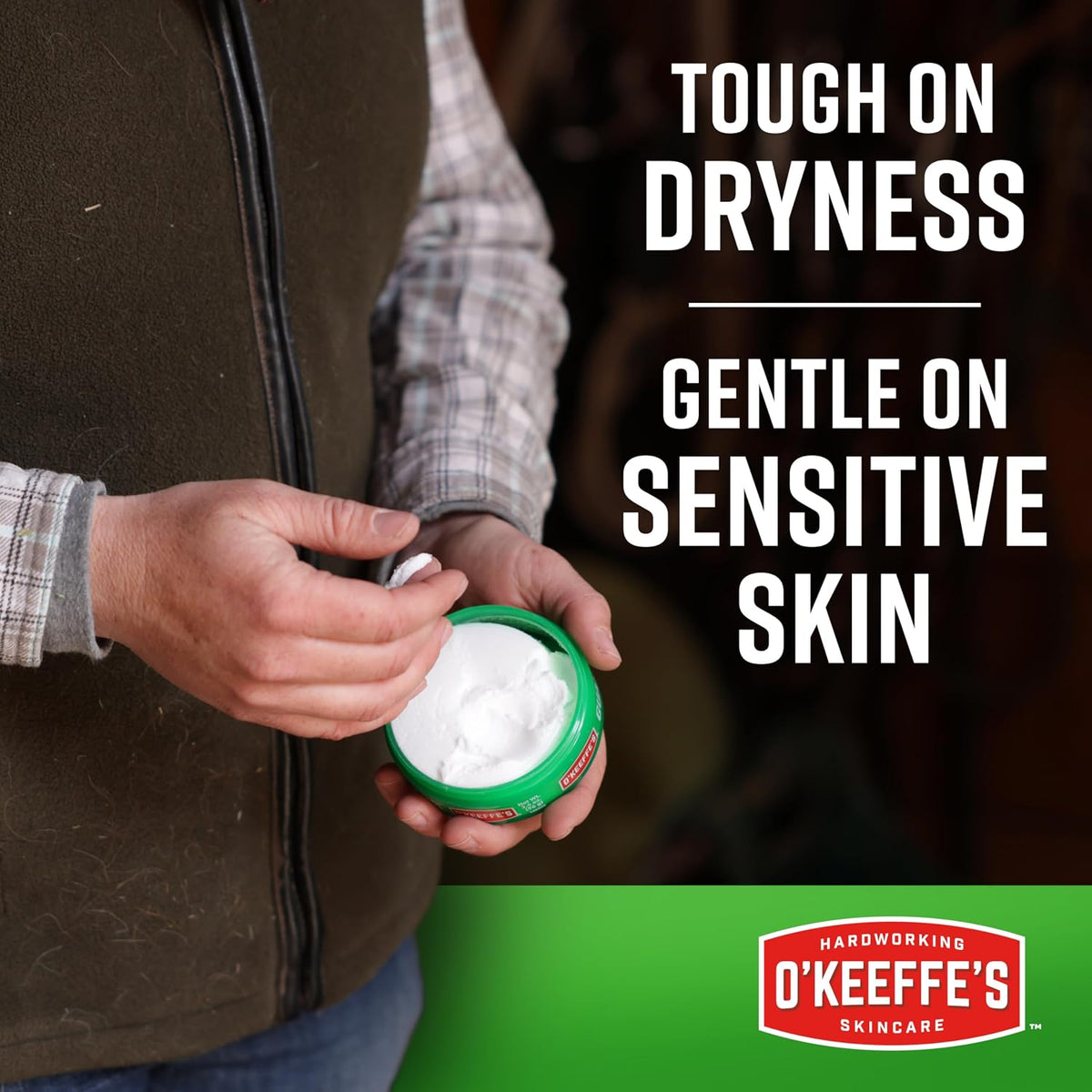 O'Keeffe's Working Hands Hand Cream, 3.4 oz Jar, 1 Pack for Extreme Dryness