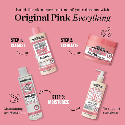 Soap & Glory Original Pink The Scrub of Your Life Body Exfoliator, 200 ml