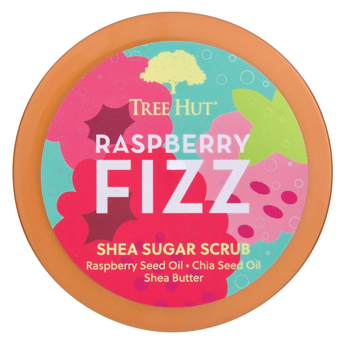 Tree Hut Body Scrub, Raspberry Fizz, 18 Oz