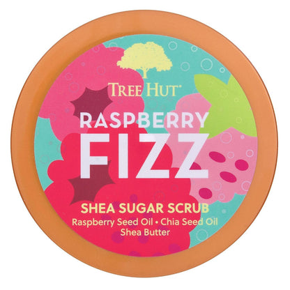 Tree Hut Body Scrub, Raspberry Fizz, 18 Oz