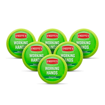 O'Keeffe's Working Hands Hand Cream, 3.4 oz Jar, 1 Pack for Extreme Dryness