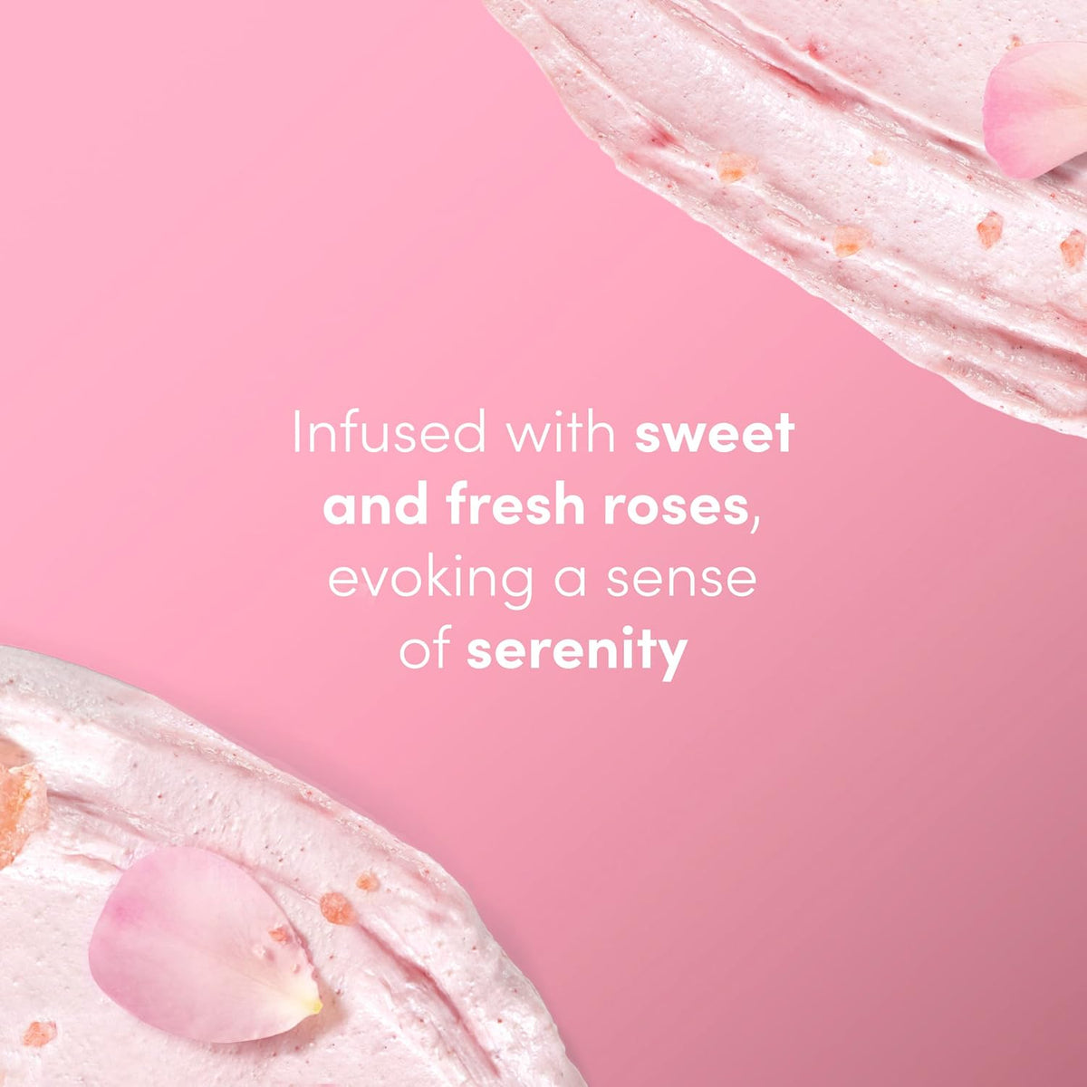 Dove Himalayan Salt & Rose Oil Body Scrub Exfoliates and Deeply 15 oz