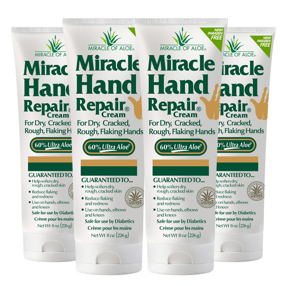 Miracle Hand Repair Cream, Hand Cream For Dry Cracked Hands, 1 Oz, 3 Pack