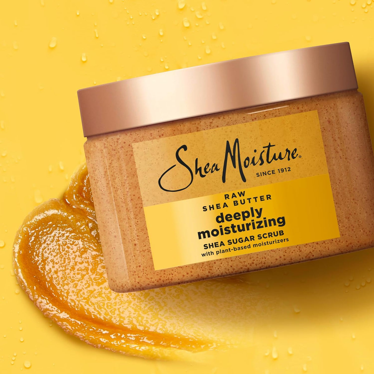 SheaMoisture Shea Sugar Body Scrub Raw Shea Butter 12 FO