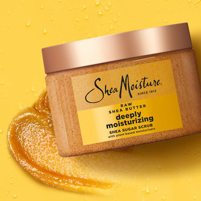 SheaMoisture Shea Sugar Body Scrub Raw Shea Butter 12 FO