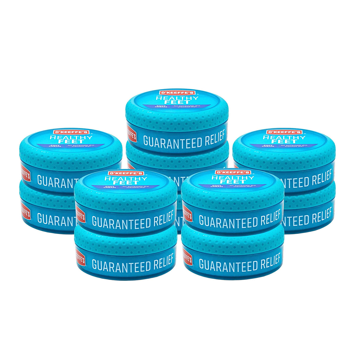 O'Keeffe's Healthy Feet Foot Cream, 3.2 oz Jar, 1-Pack For Extreme Dryness