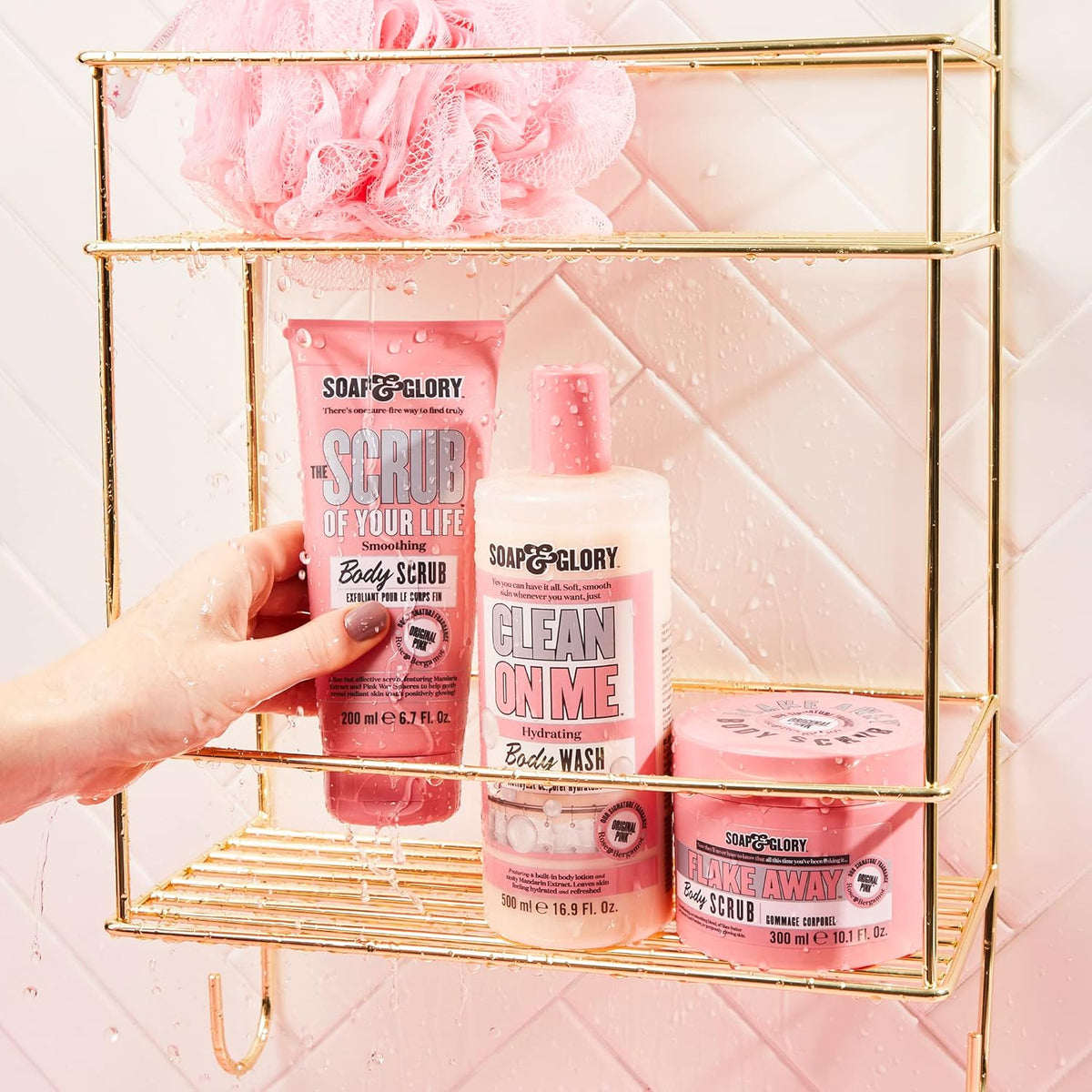 Soap & Glory Original Pink The Scrub of Your Life Body Exfoliator, 200 ml