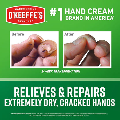 O'Keeffe's Working Hands Cream for Extreme Dryness, 6.8 oz Value Size