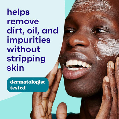 Clean & Clear Oil-Free Deep Action Exfoliating Facial Cleanser, 7 fl oz