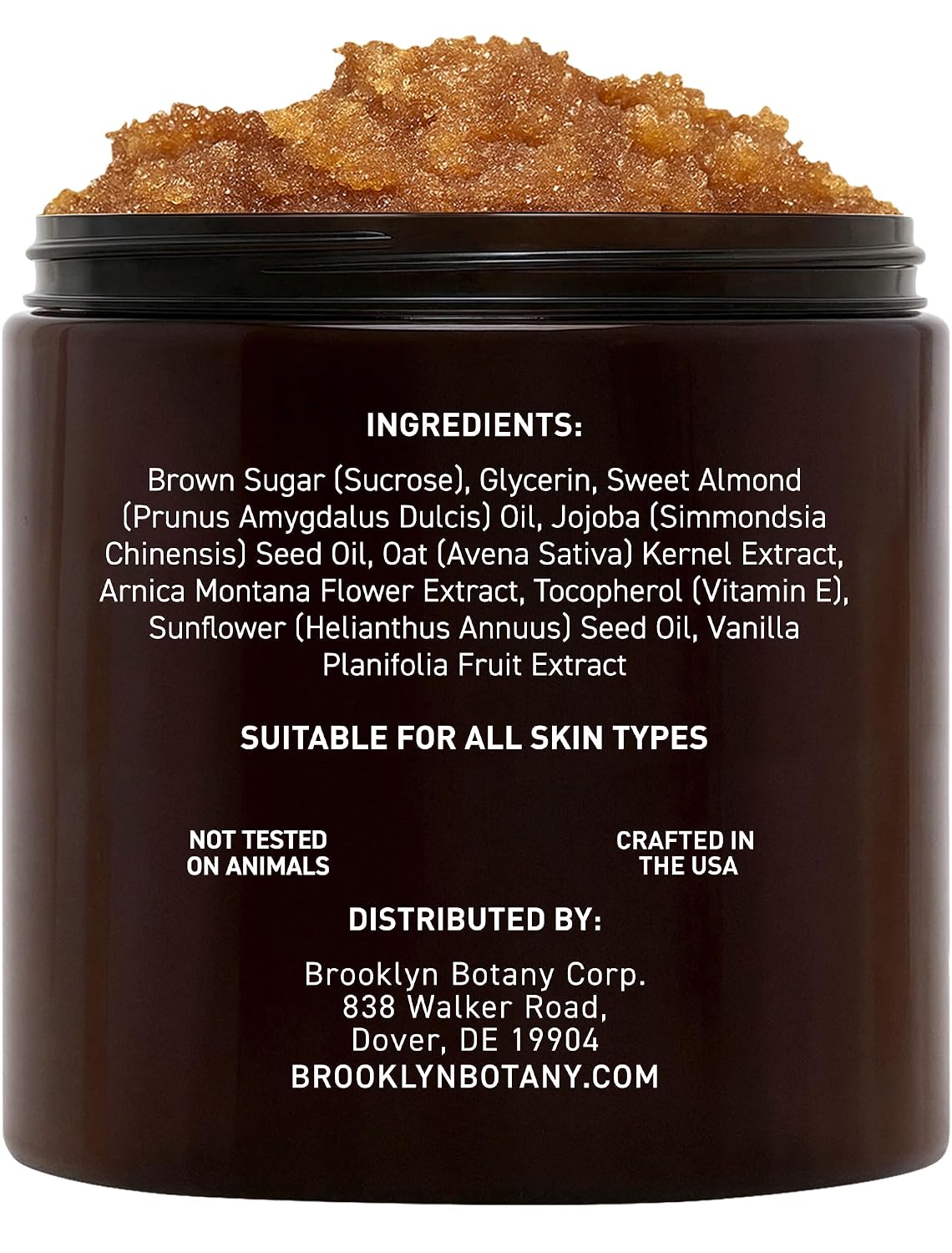 Brooklyn Botany Brown Sugar Body Scrub - 10 oz