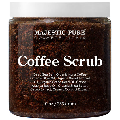 Majestic Pure Himalayan Salt Body Scrub, 10 Oz