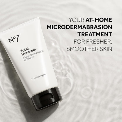 No7 Microdermabrasion Total Renewal Face Scrub, 2.5 Oz