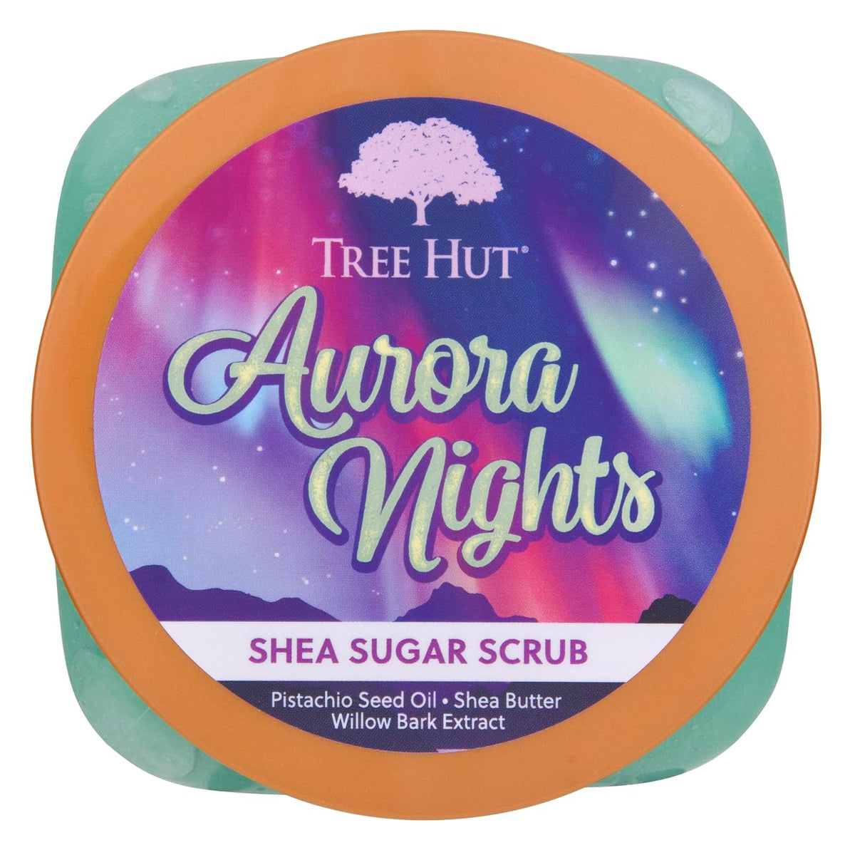 Tree Hut Shea Sugar Scrub, Aurora Nights, 18 oz