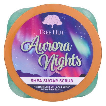 Tree Hut Shea Sugar Scrub, Aurora Nights, 18 oz