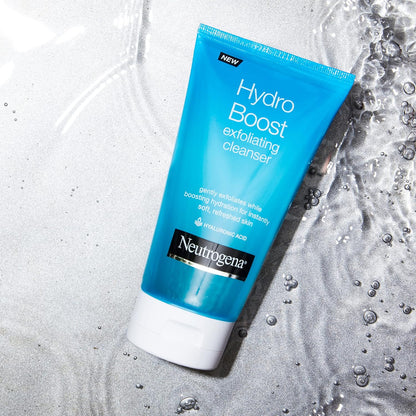 Neutrogena Hydro Boost Exfoliating Facial Cleanser Scrub, 5 oz, 3 Pack